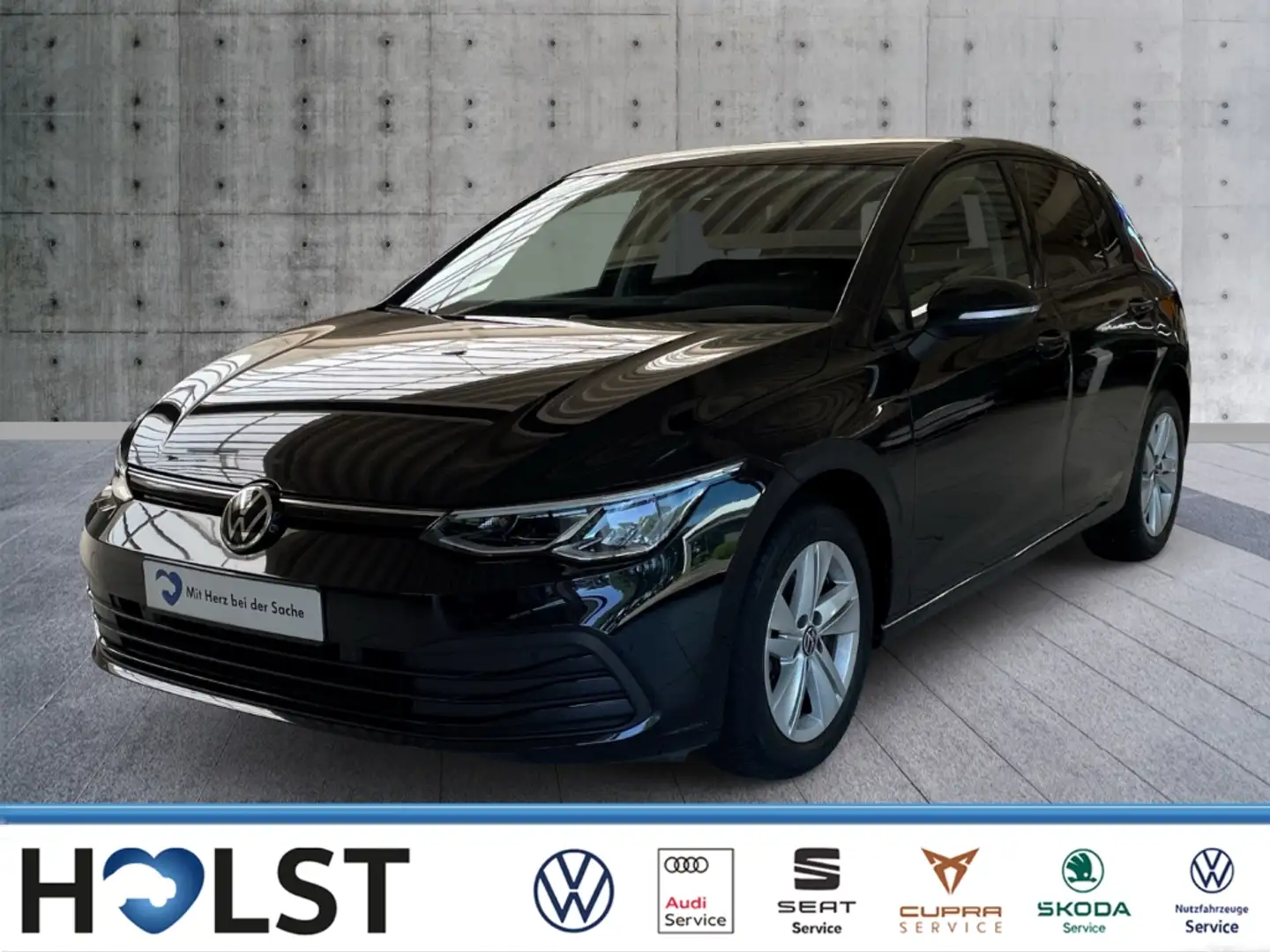 Volkswagen Golf VIII 1.5TSI Life Navi Bluetooth Licht+Sicht Paket Noir - 2