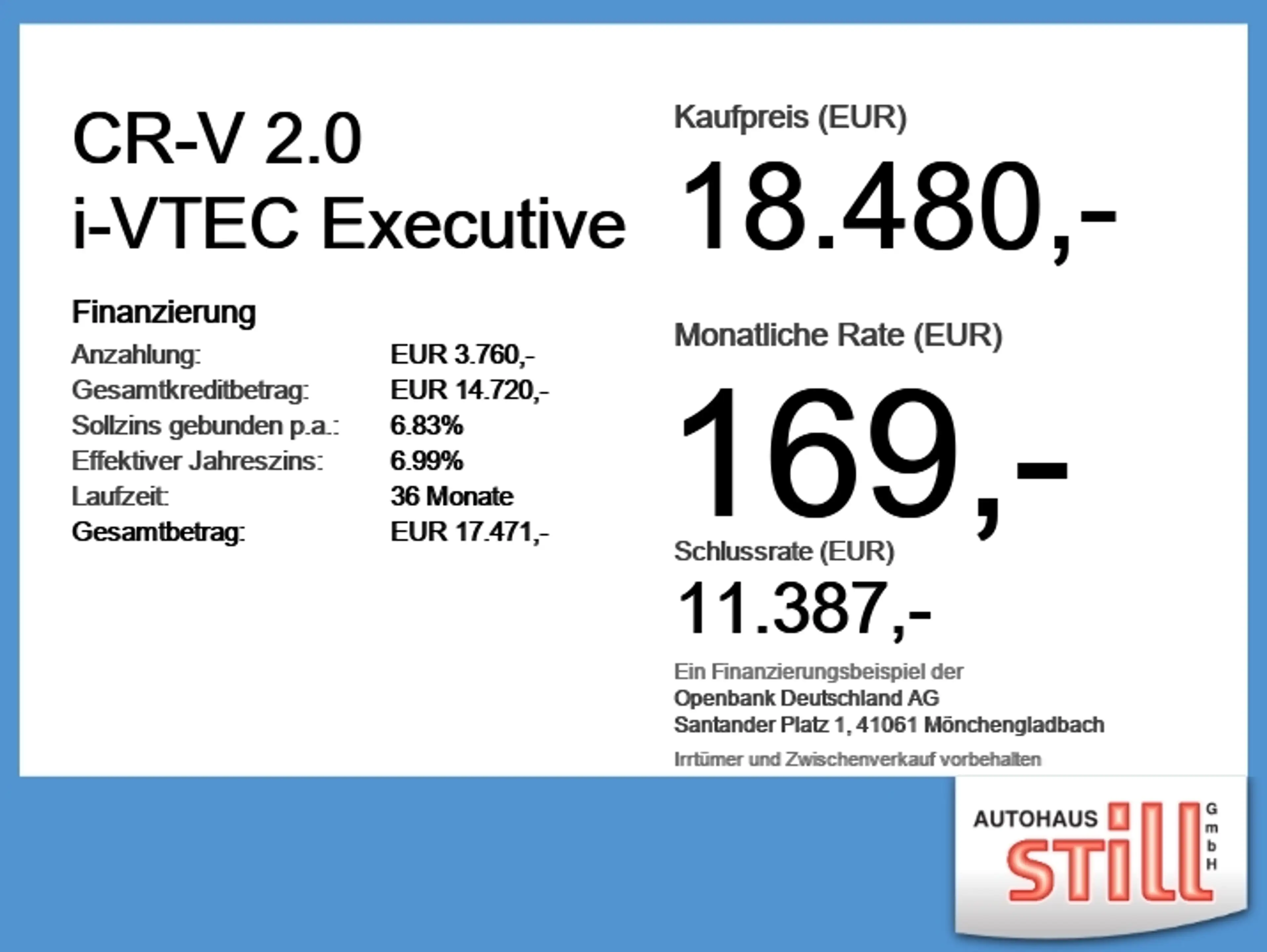 Honda CR-V 2.0 i-VTEC Executive ACC+Navi+Pano+SD+SHZ — photo 6