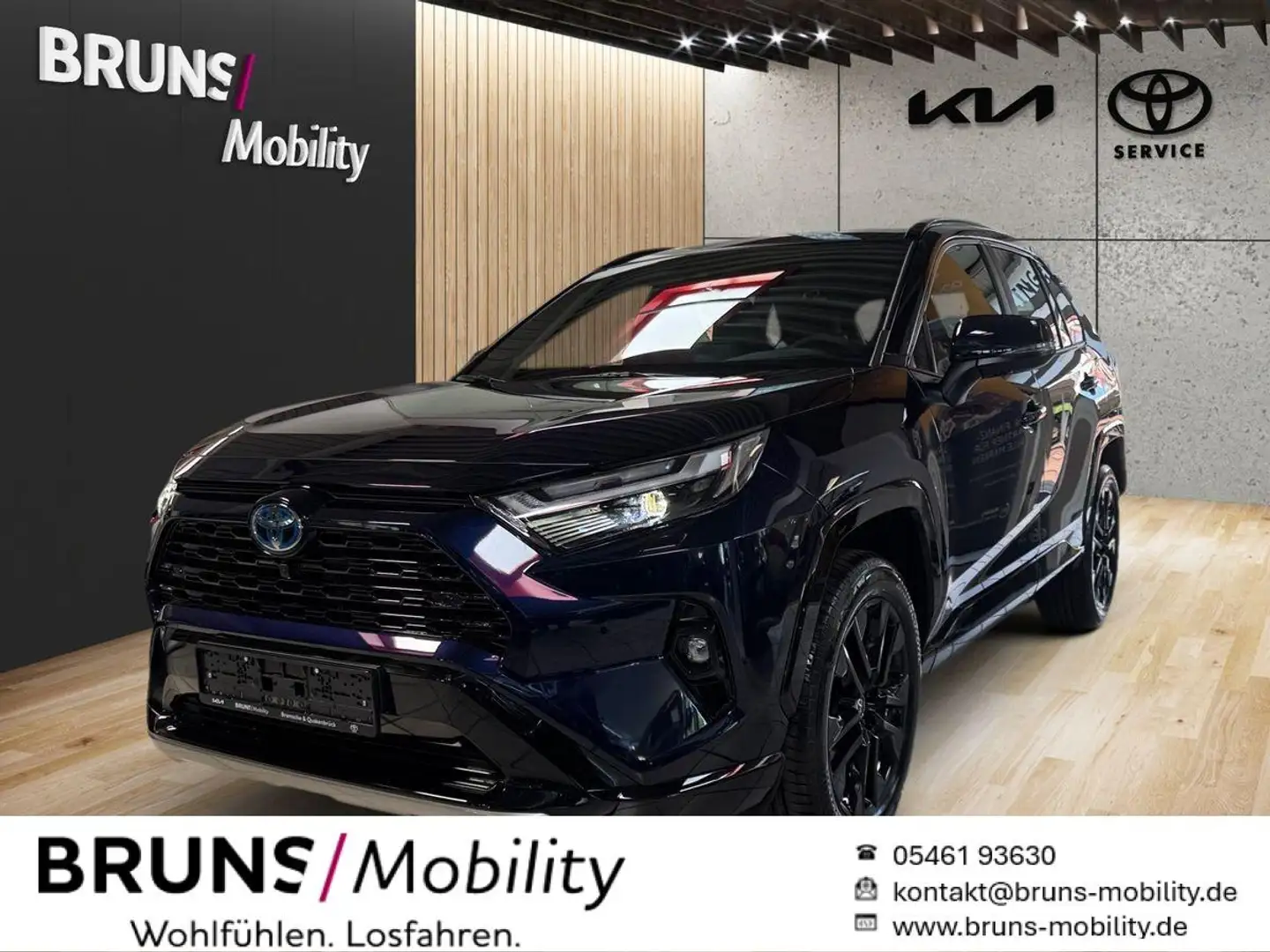 Toyota RAV 4 2.5 Hybrid 4x4 Style Navi JBL 360-Kamera Modrá - 1