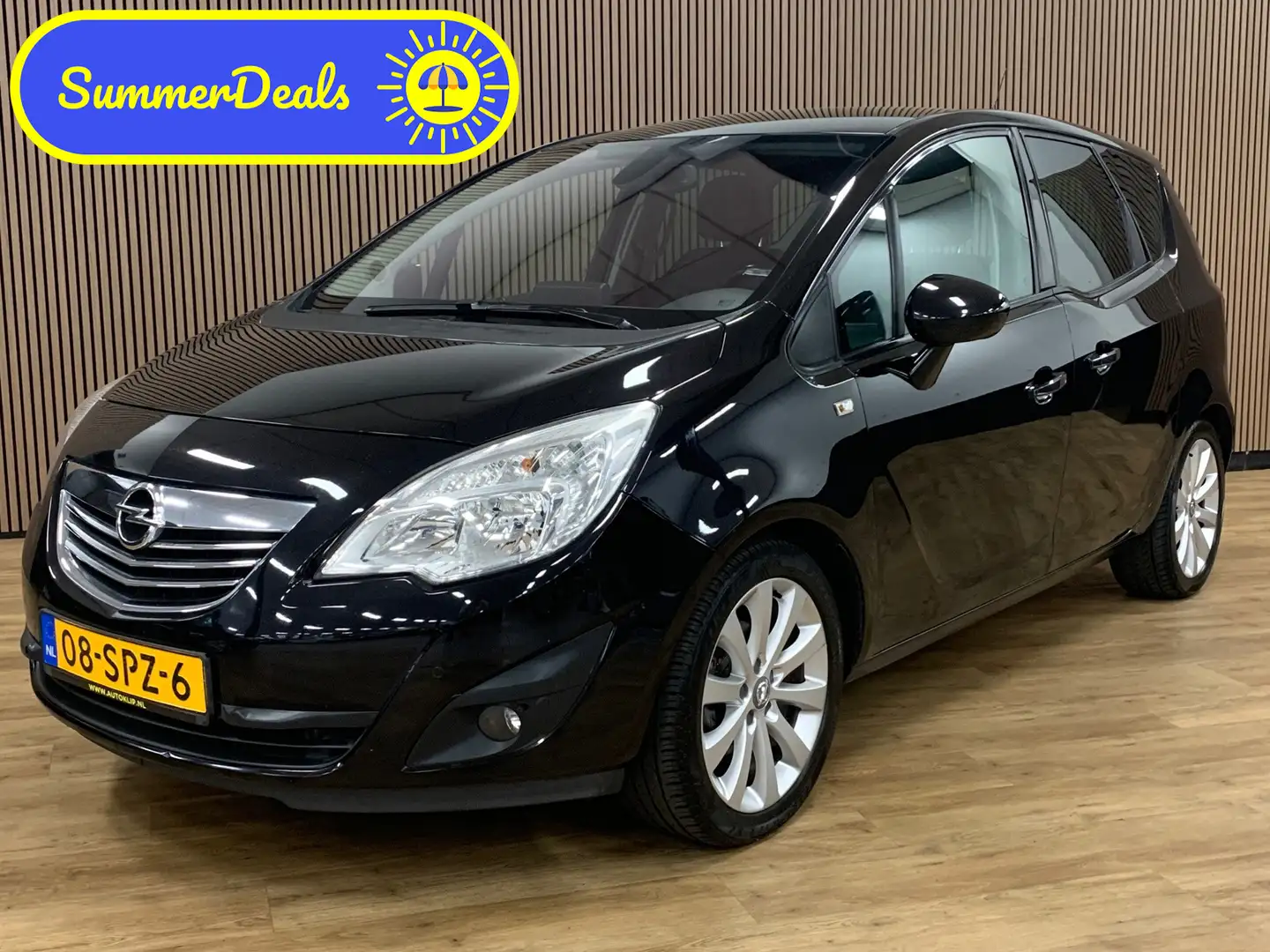 Opel Meriva 1.4 Turbo Cosmo|Navigatie|Climate Control| Zwart - 1