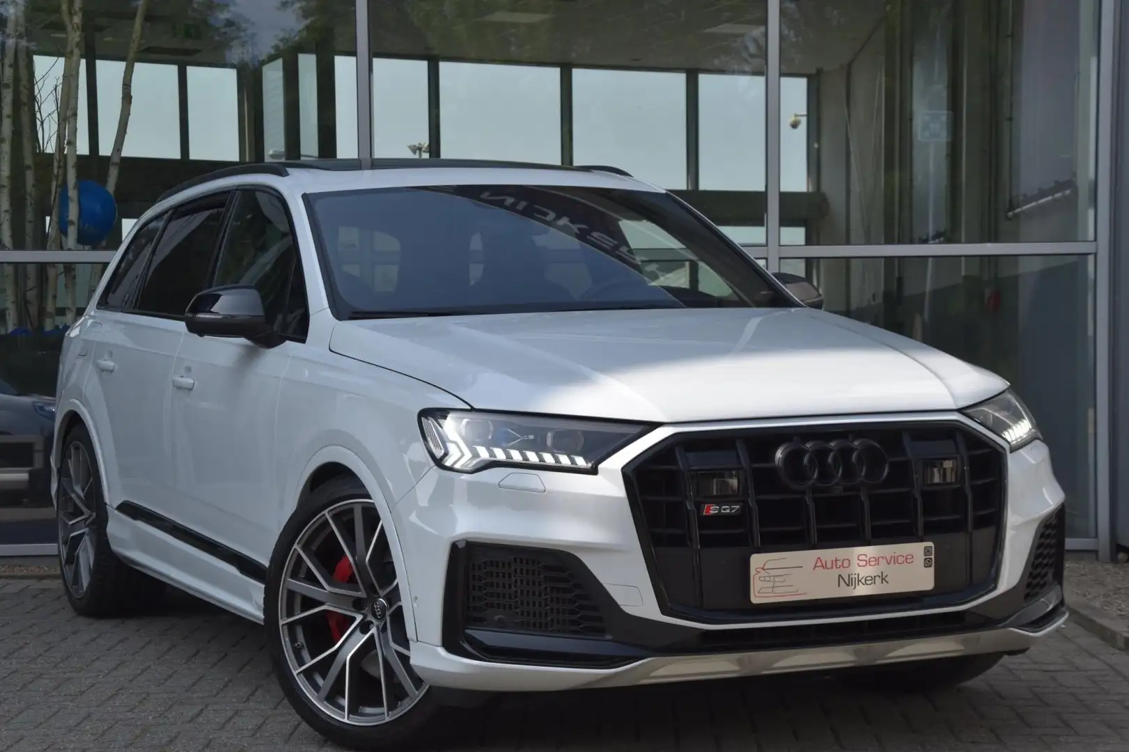 Audi SQ7 4.0 TDI quattro Exclusive Performance 4W-Sturing H Blanco - 1