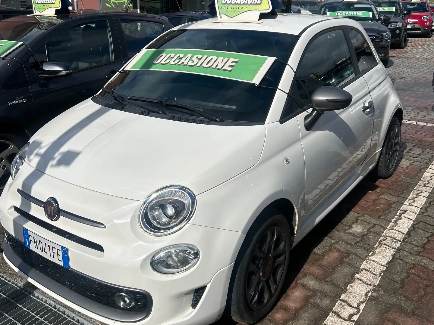Fiat 500 500 1.2 Lounge 69cv my18 Blanc - 1