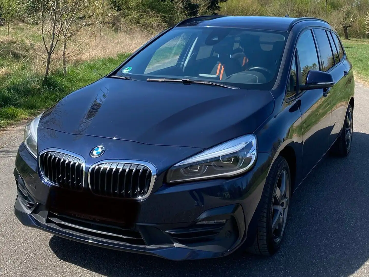 BMW 218 218d Gran Tourer xDrive Aut. Sport Line Modrá - 1