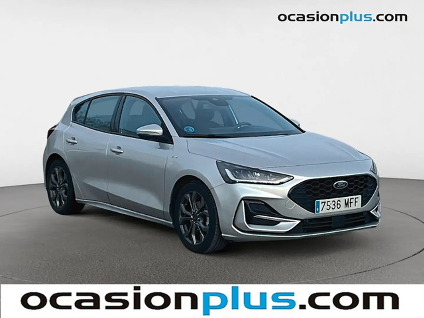 Ford Focus 1.0 Ecoboost MHEV ST-Line 125 Aut. Plateado - 2