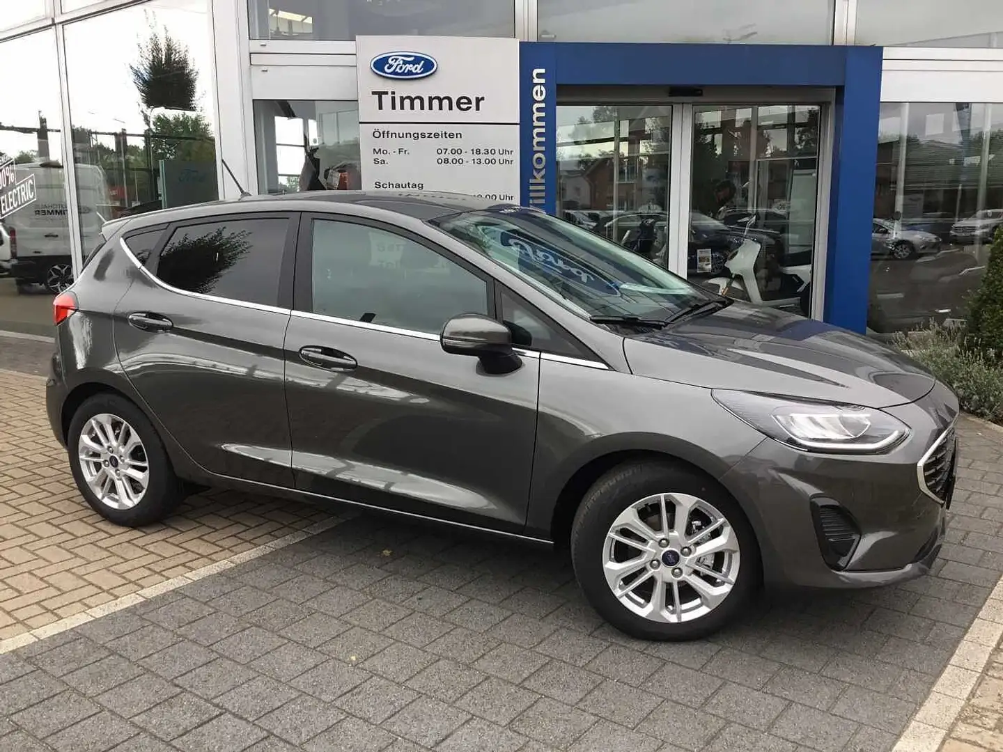Ford Fiesta 1.1 Titanium Gris - 1