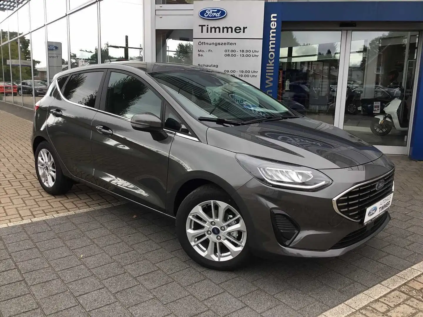 Ford Fiesta 1.1 Titanium Gris - 2