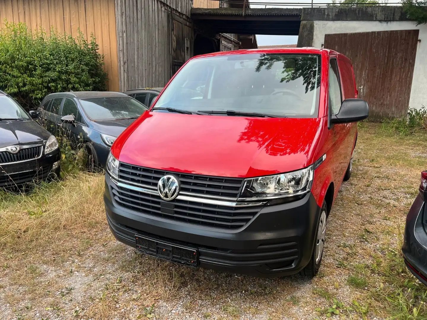 Volkswagen T6.1 Transporter Kasten EcoProfi FWD Rouge - 1
