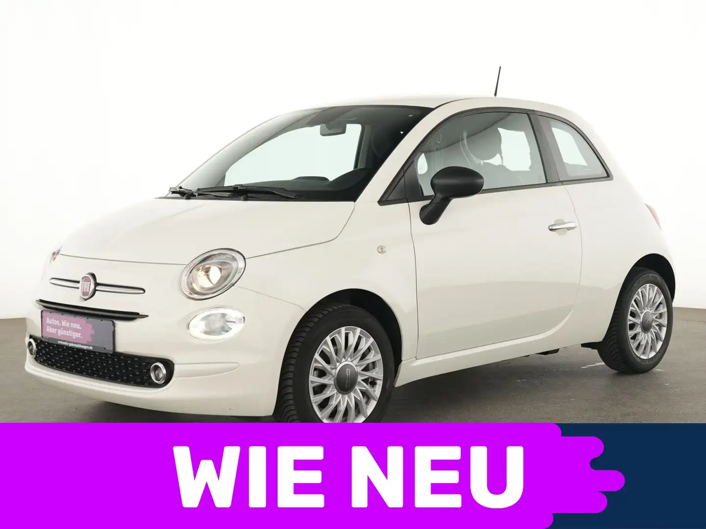 Fiat 500 Dolcevita Einparkhilfe|Komfort-Paket|Tempomat Weiß - 1