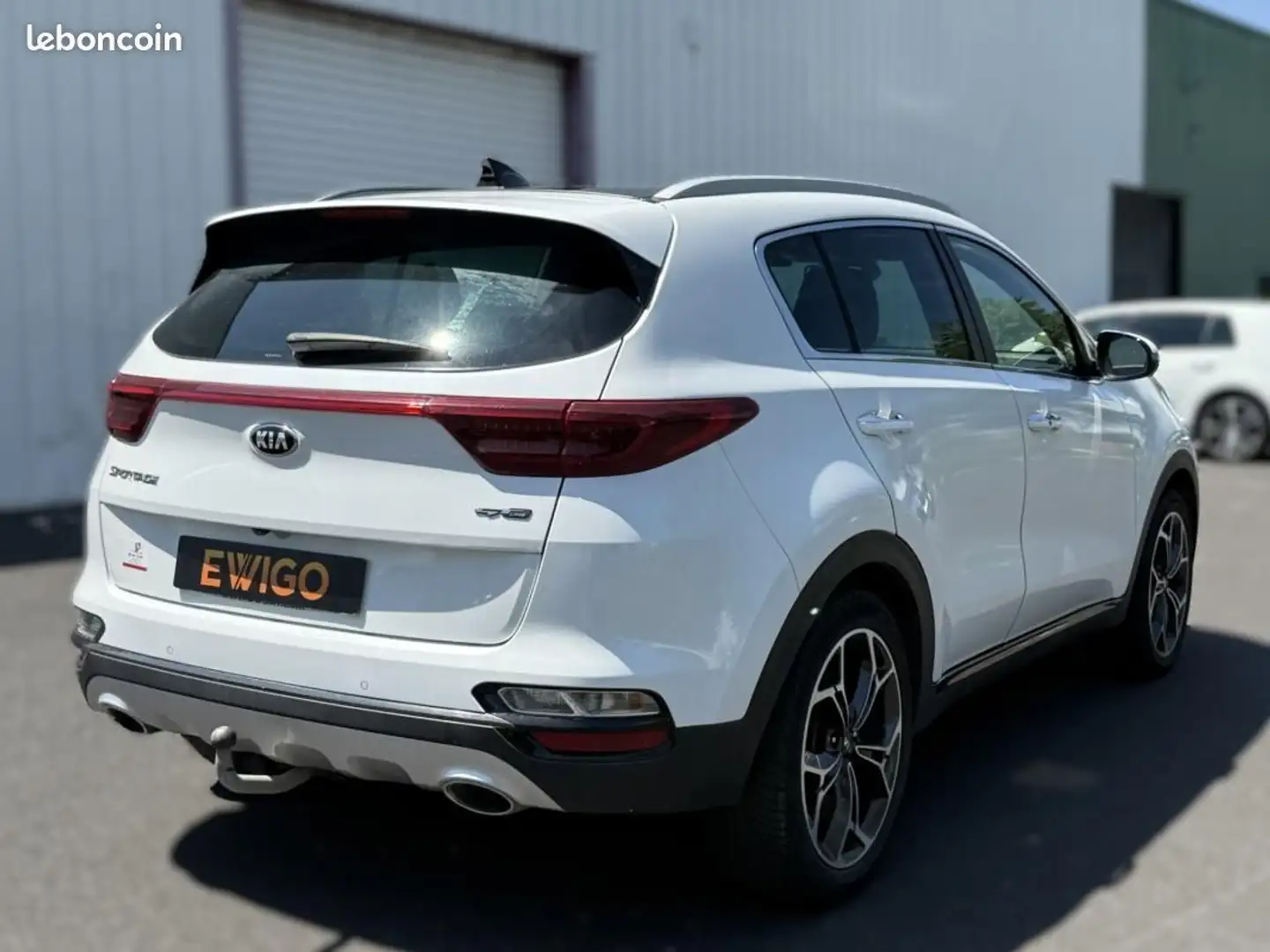 Kia Sportage 1.6 CRDI 135Ch GT LINE PREMIUM 4X2 DCT BVA TOUTES  Blanc - 2