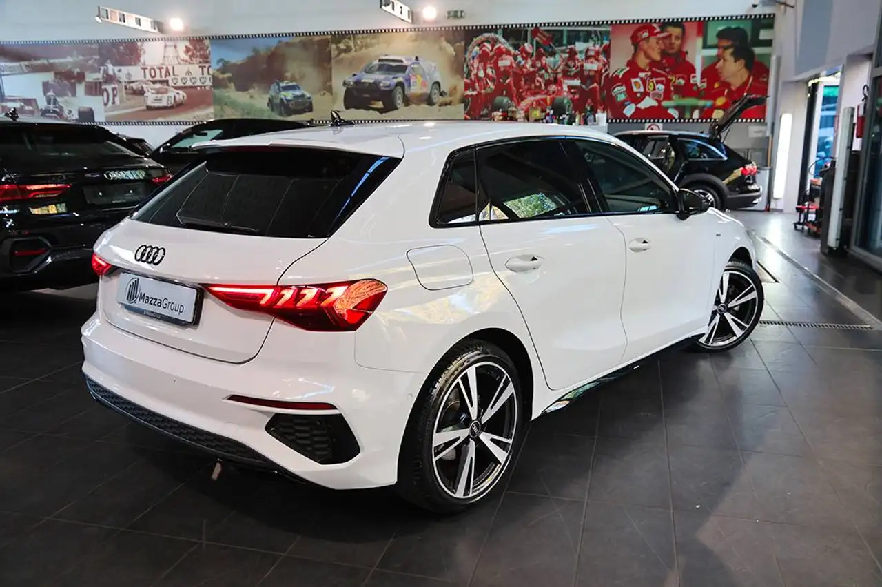 Audi A3 35 TFSI Sportback S-Tronic S-Line FULL LED/LUCI PLUS/KEYLESS/VOLANTE PIATTO/VIRTUAL PLUS, миниатюра 9