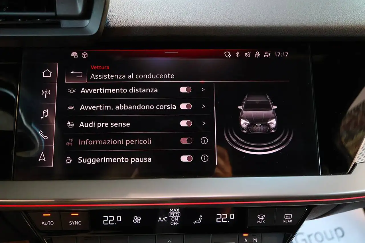 Audi A3 35 TFSI Sportback S-Tronic S-Line FULL LED/LUCI PLUS/KEYLESS/VOLANTE PIATTO/VIRTUAL PLUS, миниатюра 28