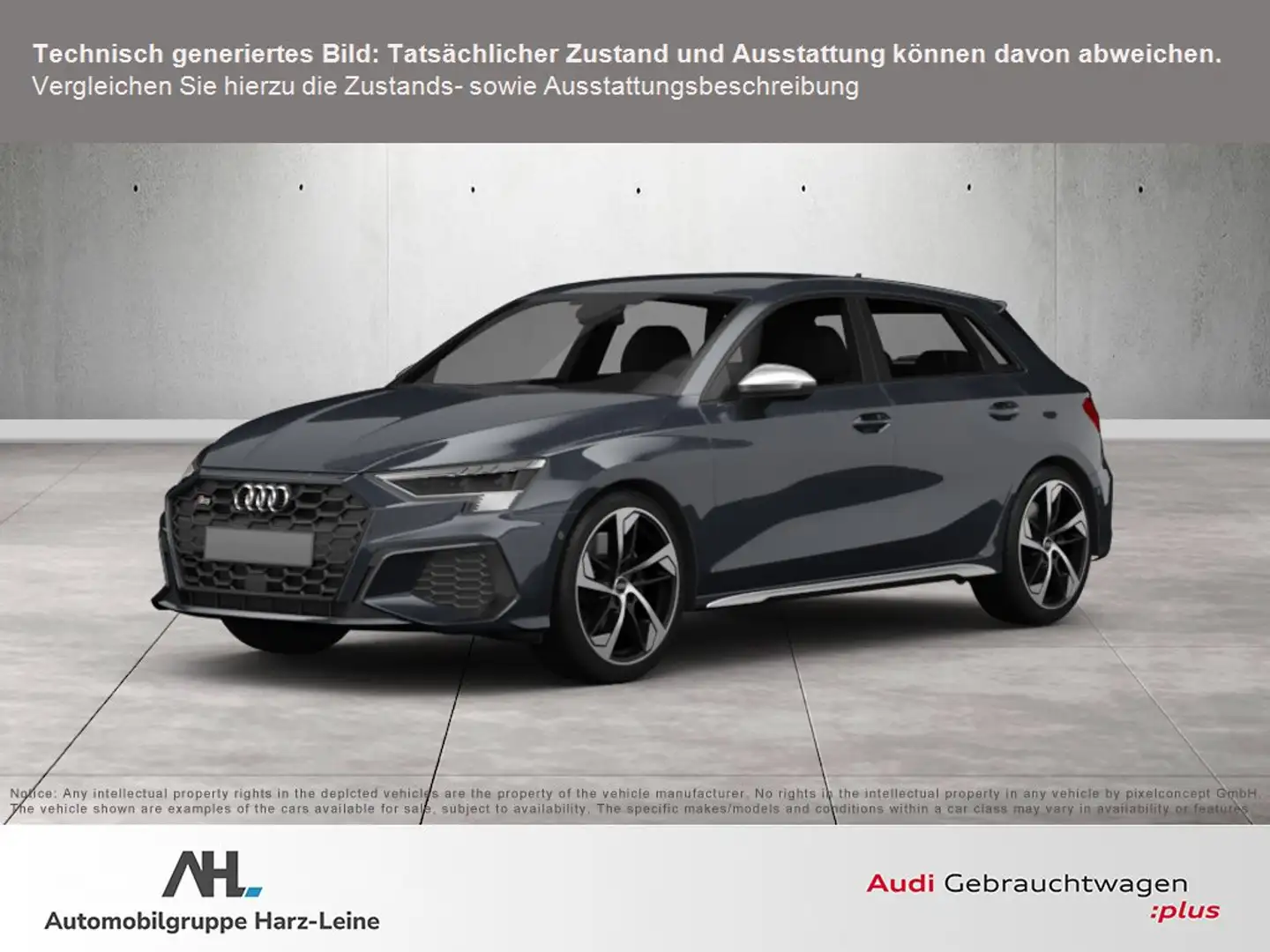 Audi A3 Sportback 35 TDI Smartphone-Interface Audi Soundsy Gris - 1