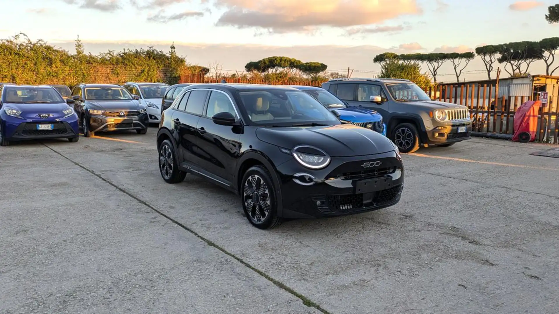 Fiat 600 HYBRID LA PRIMA DCT 6 1.2cc 100cv ASSIST FRENATA Nero - 1
