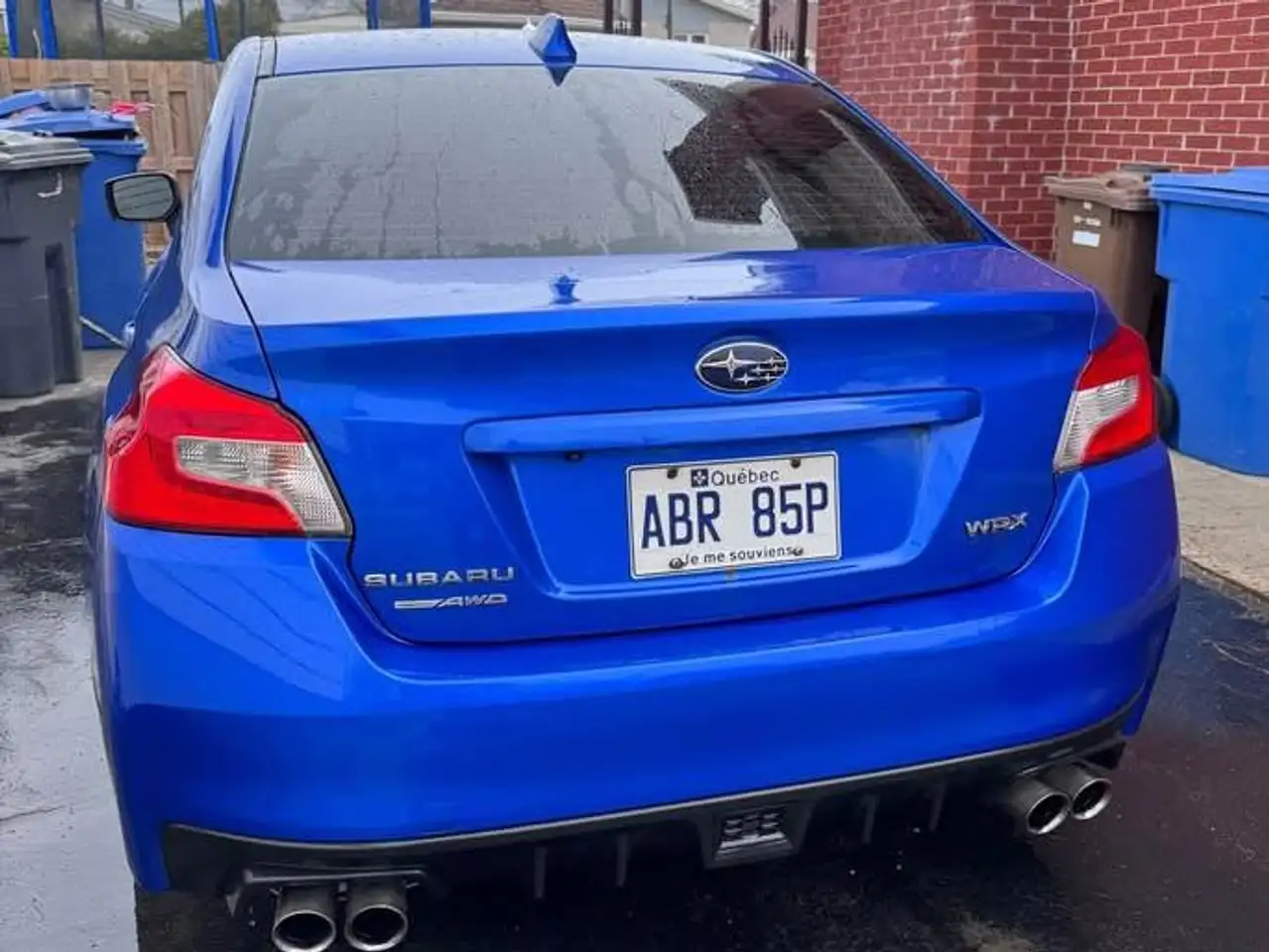 Subaru WRX снимка Subaru WRX