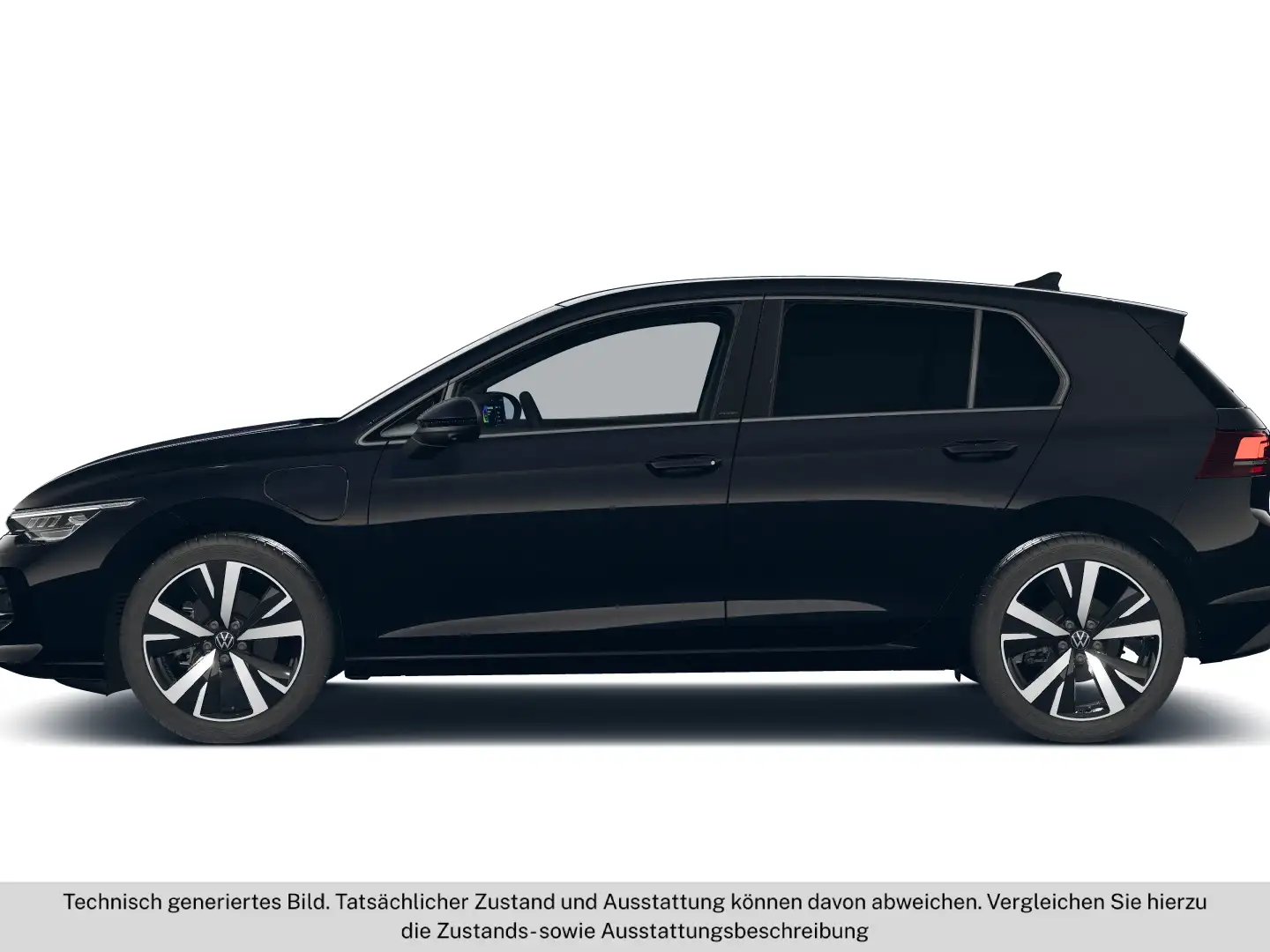 Volkswagen Golf Rabbit eHybrid DSG 150 kW Schwarz - 2