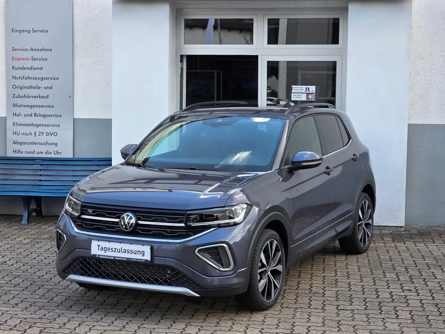 Volkswagen T-Cross R-Line 1.5 TSI DSG, IQ.Light, AHK, 4 J.Garantie Grau - 2