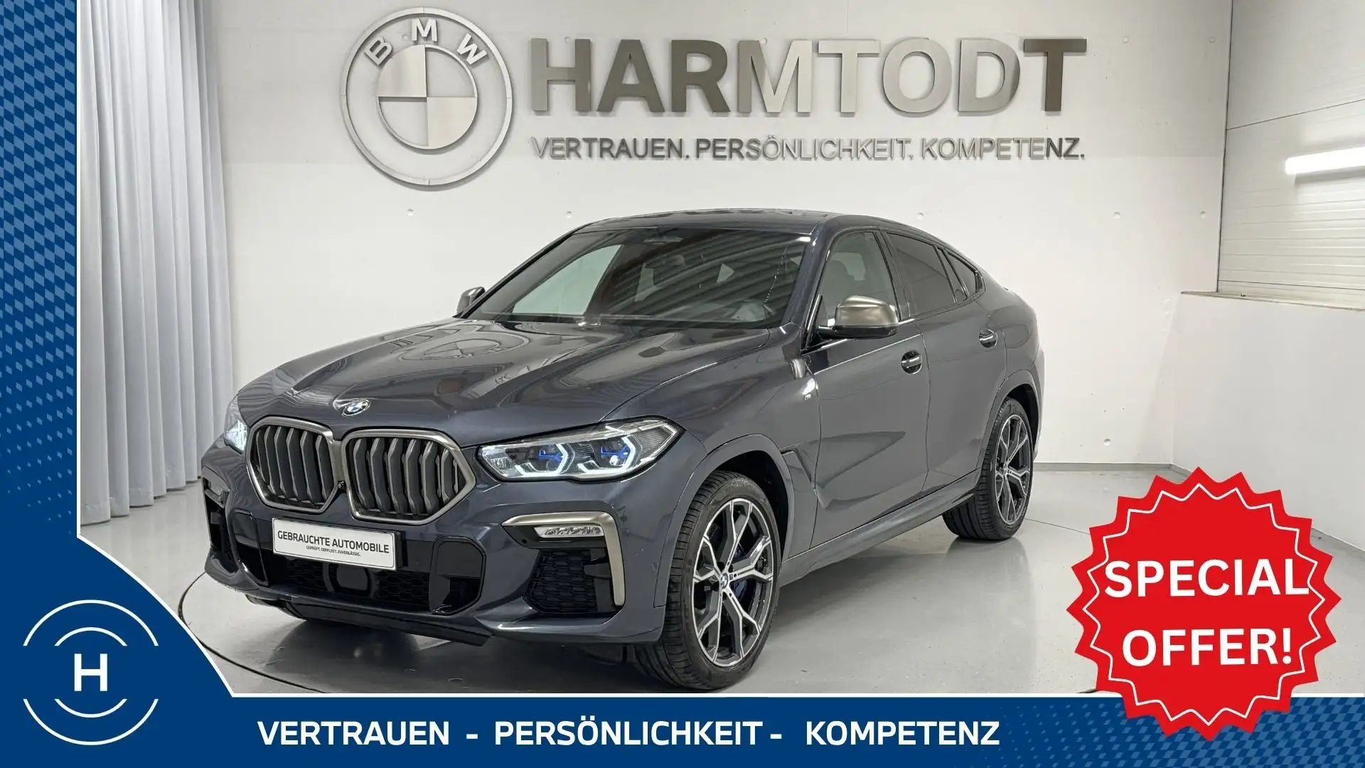 BMW X6 M50i *SPECIAL OFFER / TOP-Ausstattung* Grau - 1
