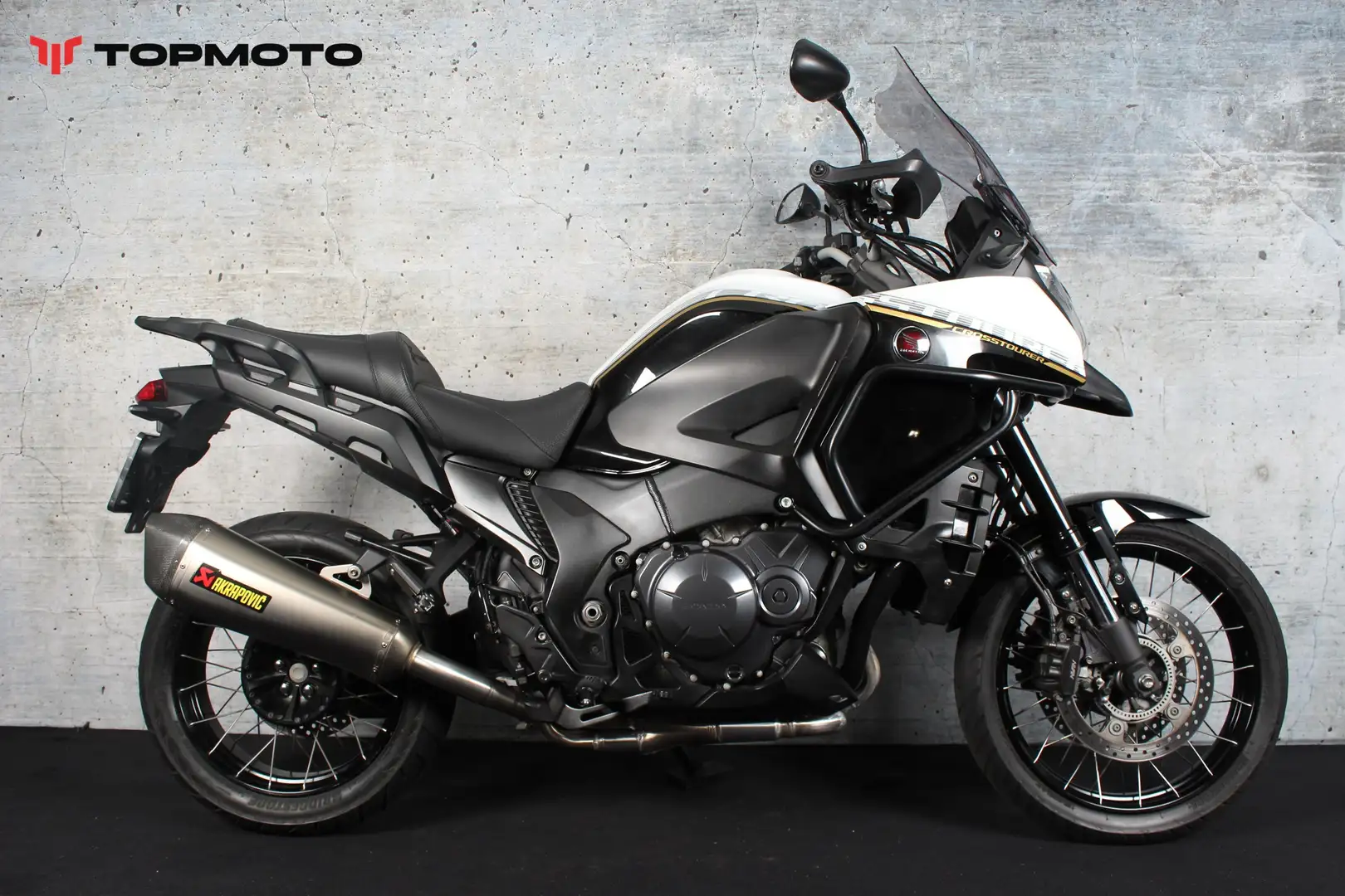 Honda VFR 1200 X Crosstourer Akrapovic Zwart - 1