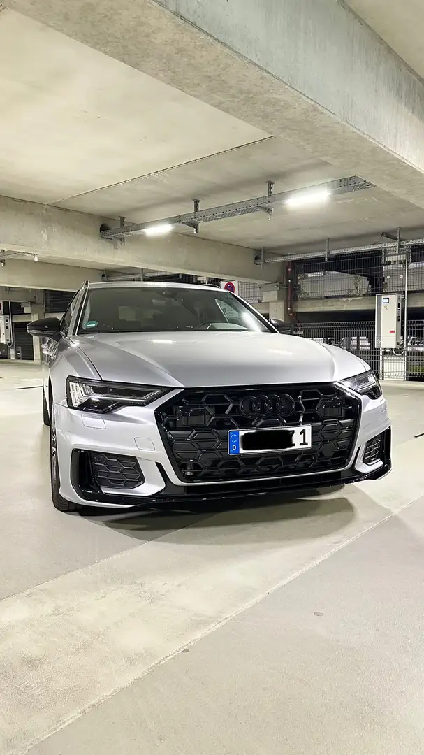 Audi A6 Avant 40 TDI S line HD MATRiX/AHK/360*/ACC/20*/GA Silber - 1