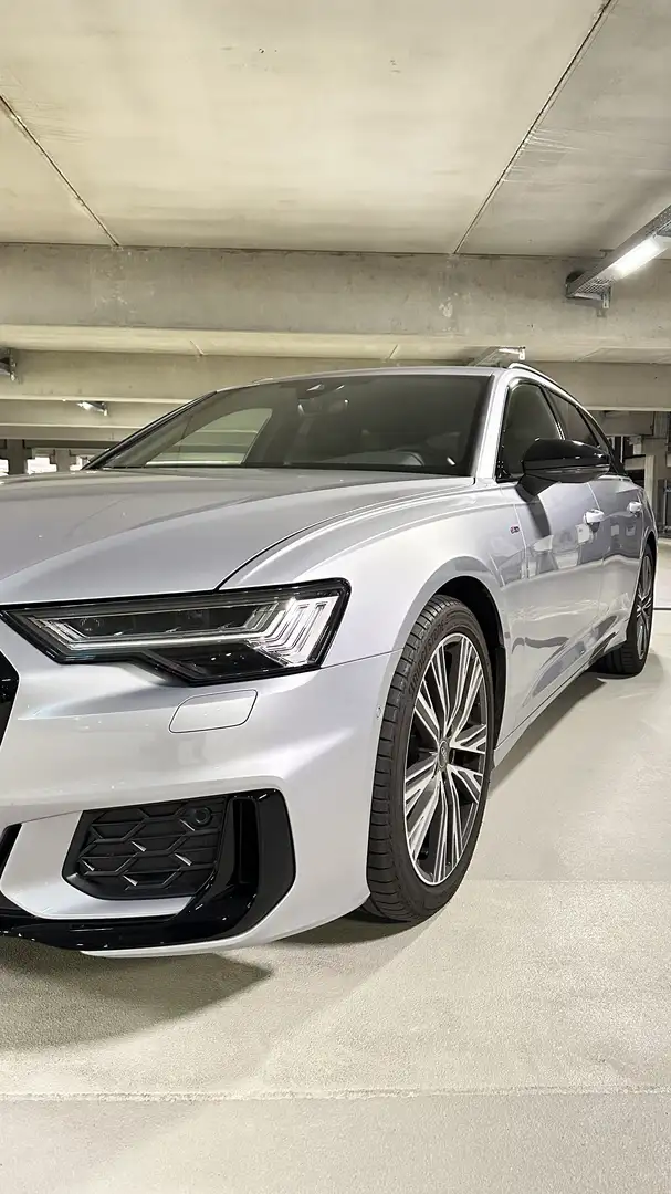 Audi A6 Avant 40 TDI S line HD MATRiX/AHK/360*/ACC/20*/GA Silber - 2