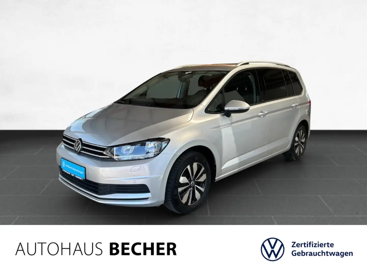 Volkswagen Touran 2.0 TDI 6-Gang Move /7-Sitzer/Navi/PDC Plateado - 1