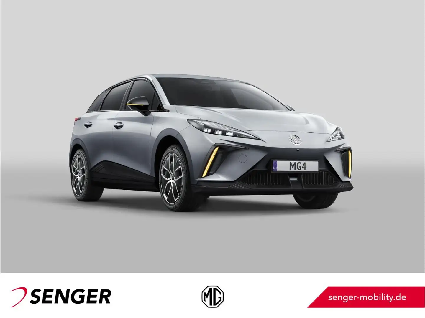 MG MG4 🎉⚡ Electric Standard – Dein smartes Elektro-Hatch Silber - 1