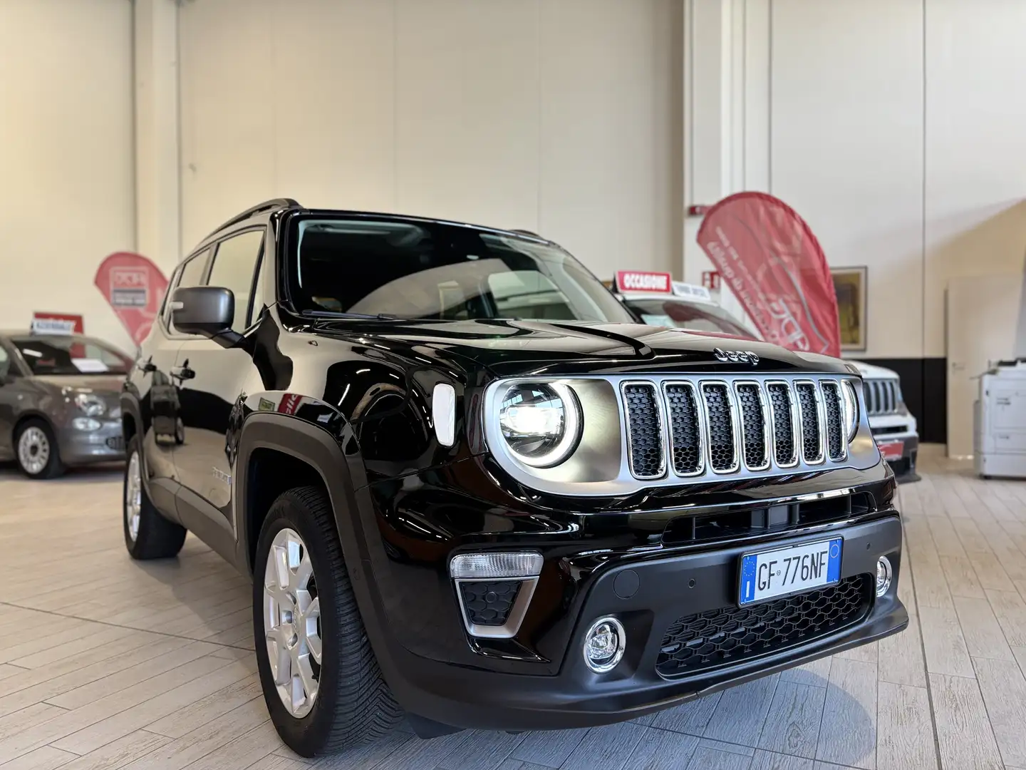 Jeep Renegade LIMITED 1.3 t4 phev 4xe 190CV  KM CERT. FULL.OPT Nero - 2