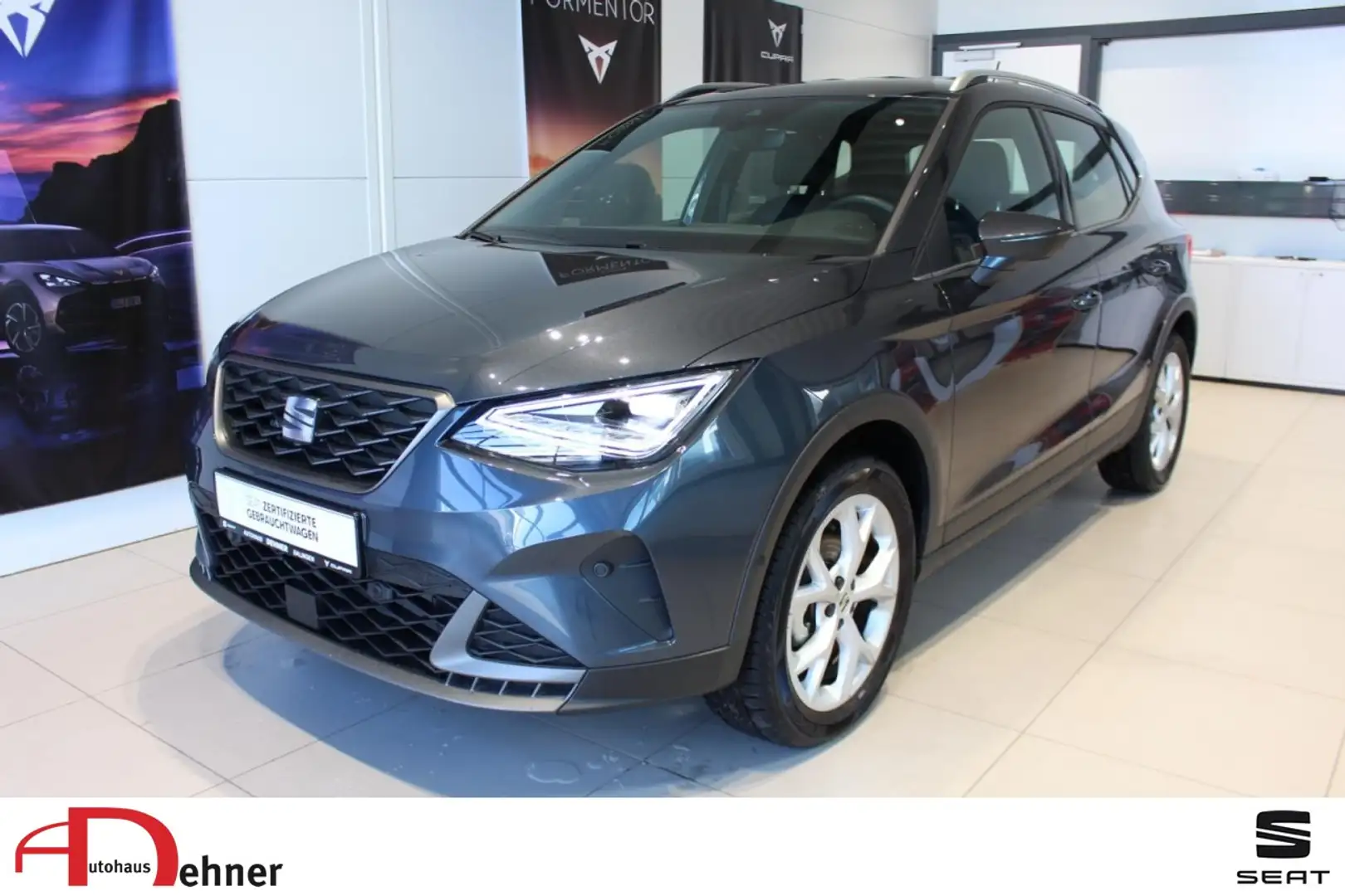 SEAT Arona FR TSI DSG GJR+ACC+DINAMICA+LED+RKAM+4JGAR Klima Grau - 1