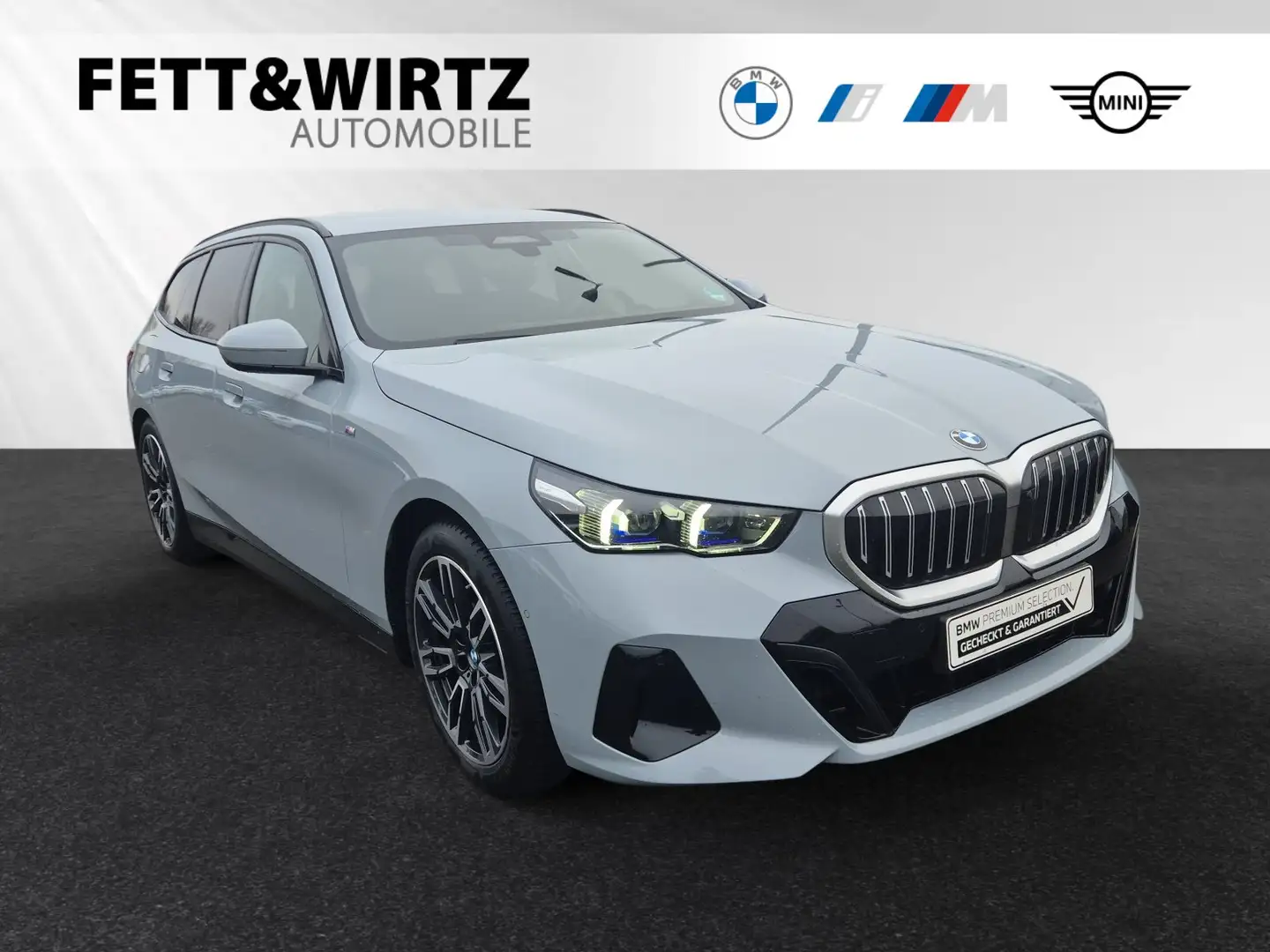 BMW 520 i Touring M Sport|AHK|Standhzg.|Autobahnass. Grau - 1