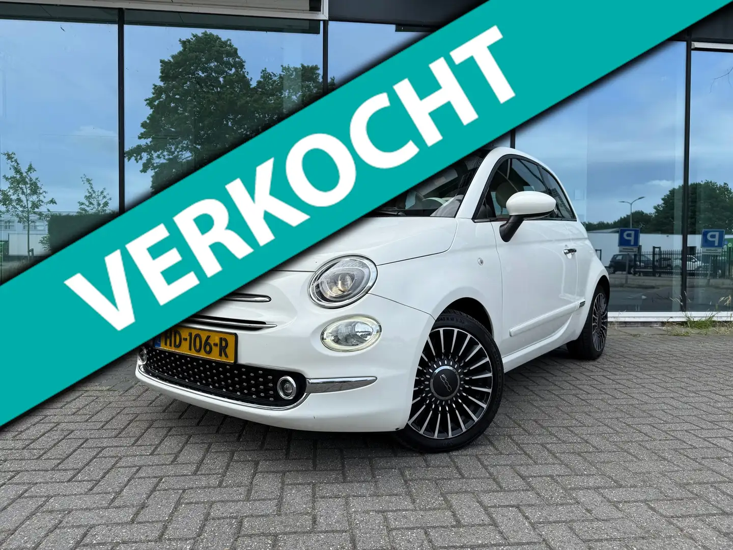 Fiat 500 0.9 TwinAir Turbo Lounge - Navi - Panoramadak - Cl Weiß - 1
