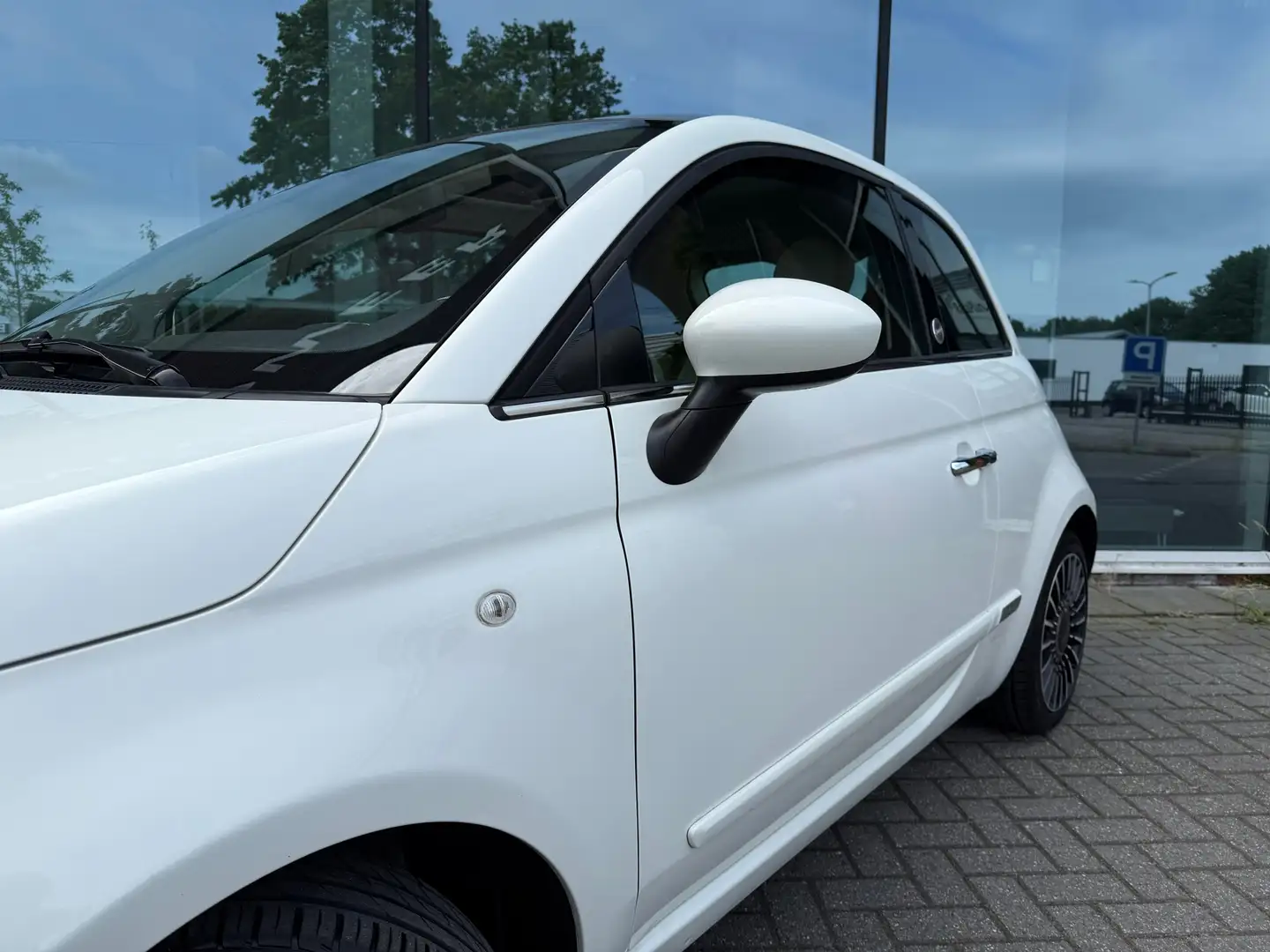 Fiat 500 0.9 TwinAir Turbo Lounge - Navi - Panoramadak - Cl Weiß - 2