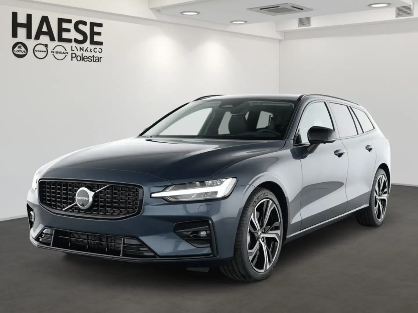 Volvo V60 B4 Ultra Dark Panoramadach 360°Kamera HUD El. Pano Blau - 1