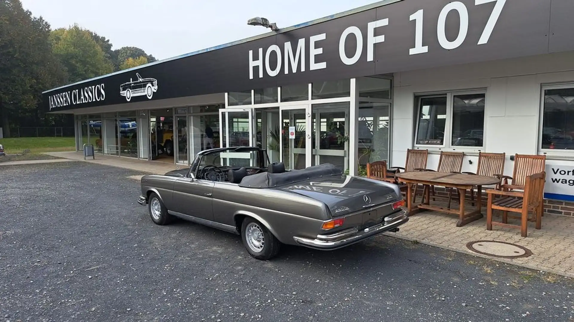 Mercedes-Benz 280 SE 3,5 original Cabrio Grau - 2