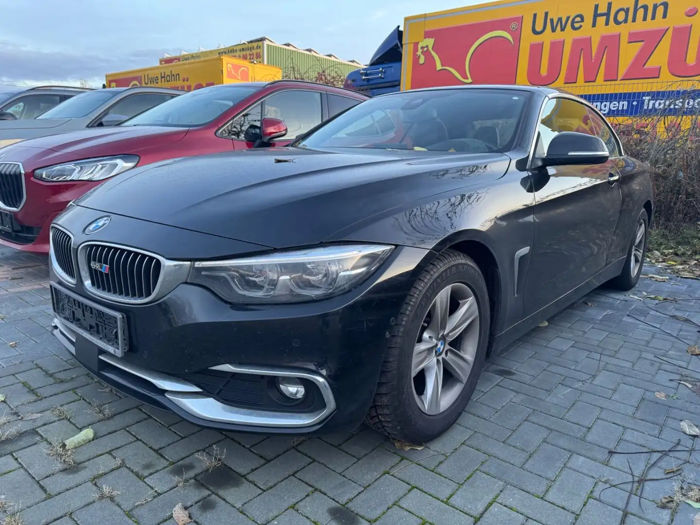 BMW 420 dA Cabrio Luxury Line R*Cam Innov.Paket LED Schwarz - 1
