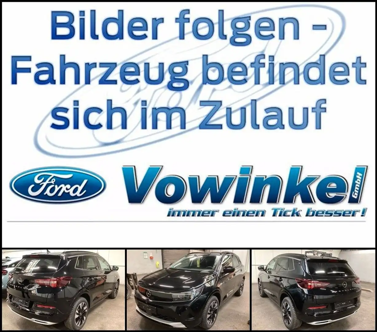 Opel Grandland X AHK+ACC+BLIS+ERGO+LED+360°+Allwrr Nero - 1