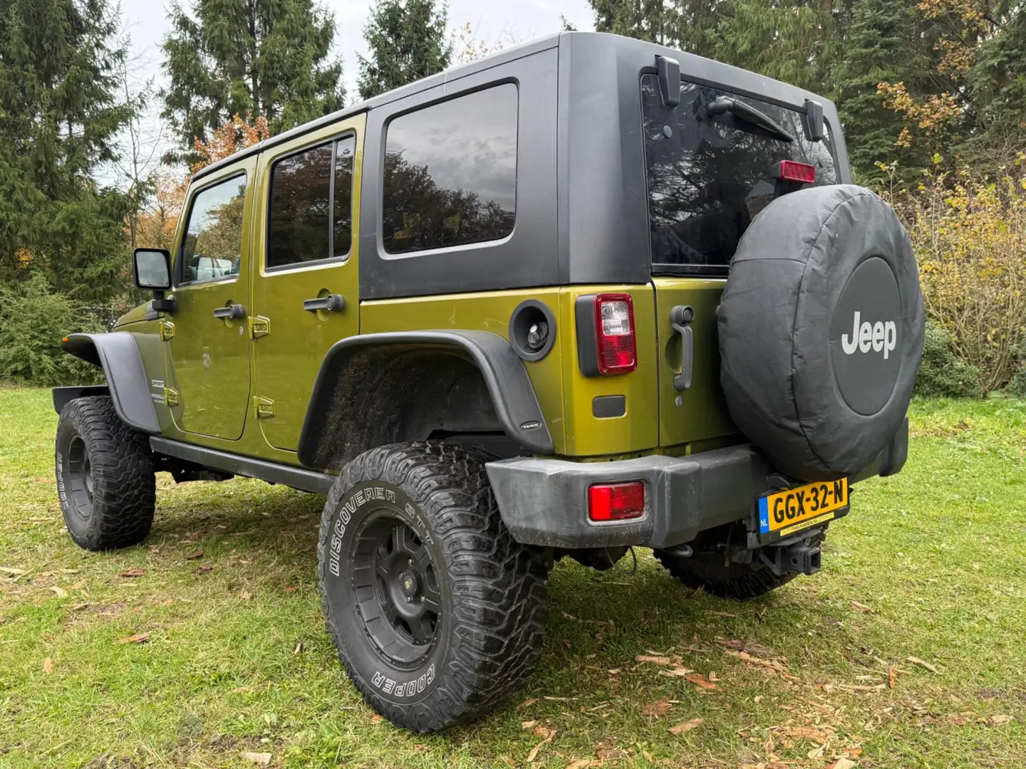 Jeep Wrangler Unlimited 2.8 CRD Leer | Automaat | Softtop & hard Groen - 2