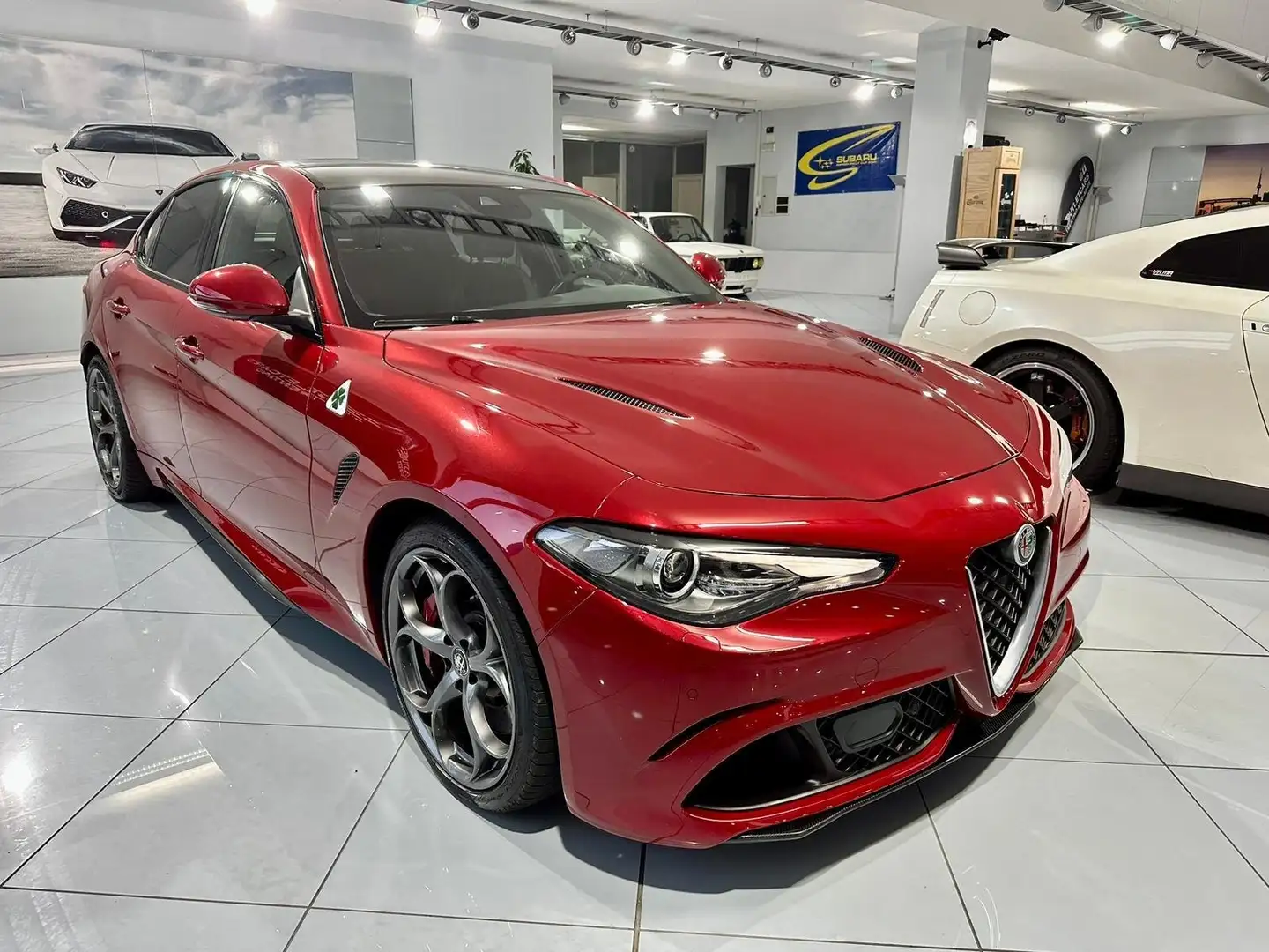 Alfa Romeo Giulia 2.9 t V6 Quadrifoglio 510cv MANUALE Rosso - 2