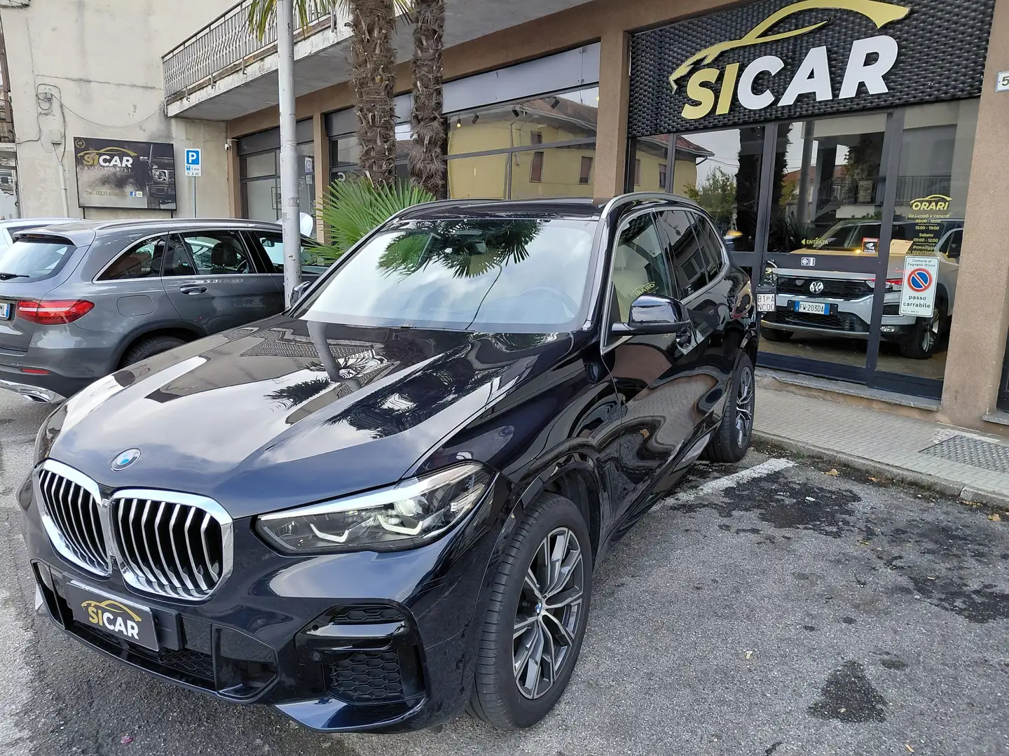 BMW X5 X5 G05 2018 xdrive30d mhev 48V Msport auto Nero - 2