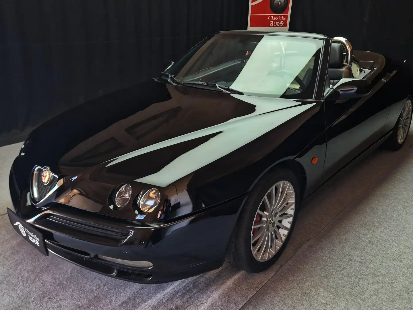Alfa Romeo Spider 3.0i V6 24V L certif. ASI C.R.S Noir - 1