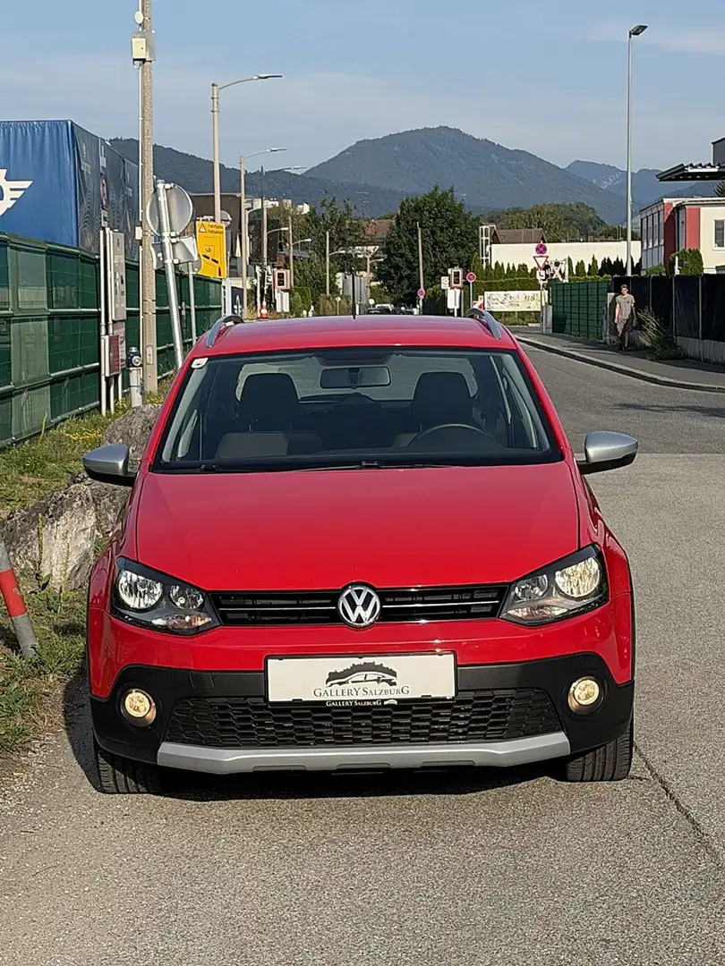 Volkswagen Polo Cross 1.2 *Checkheftgepflegt*2.Besitz* Rot - 2