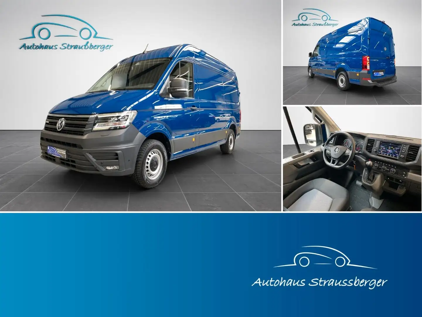 Volkswagen Crafter e-Crafter Kasten MRH TEMPO AppC SHZ RFK LED DAB+ Azul - 1