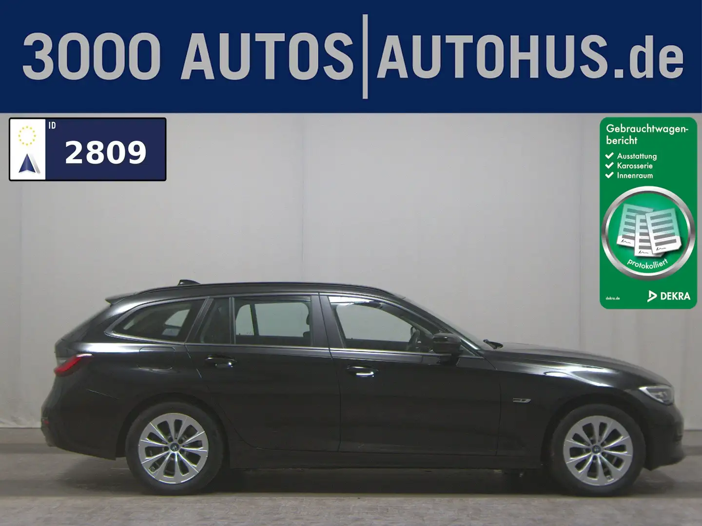 BMW 320 e Touring Navi LC Prof. LED PDC Shz Schwarz - 1