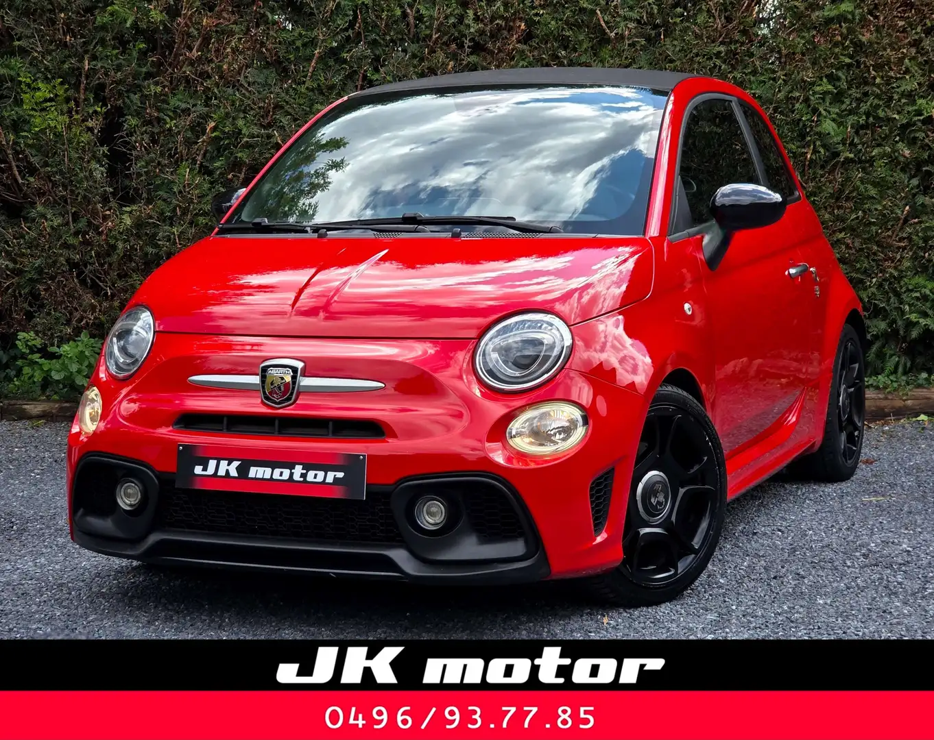 Fiat 500C Abarth Cabriolet Rouge - 1