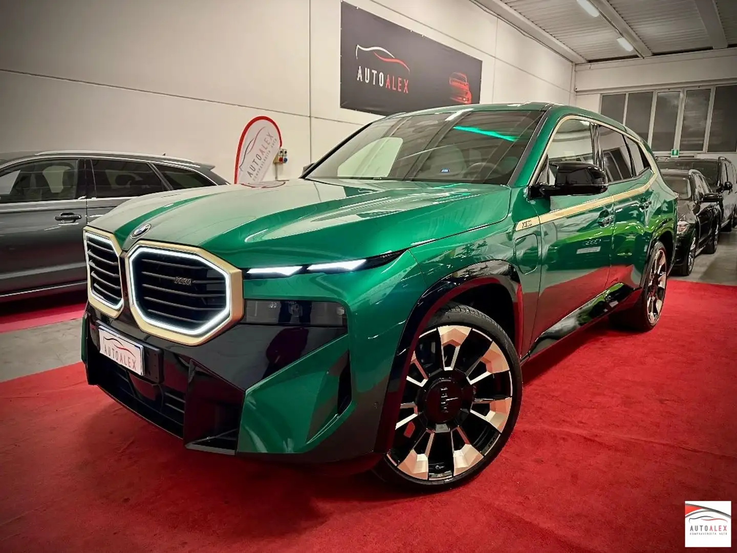 BMW XM 4.4 phev 653 cv Grün - 1