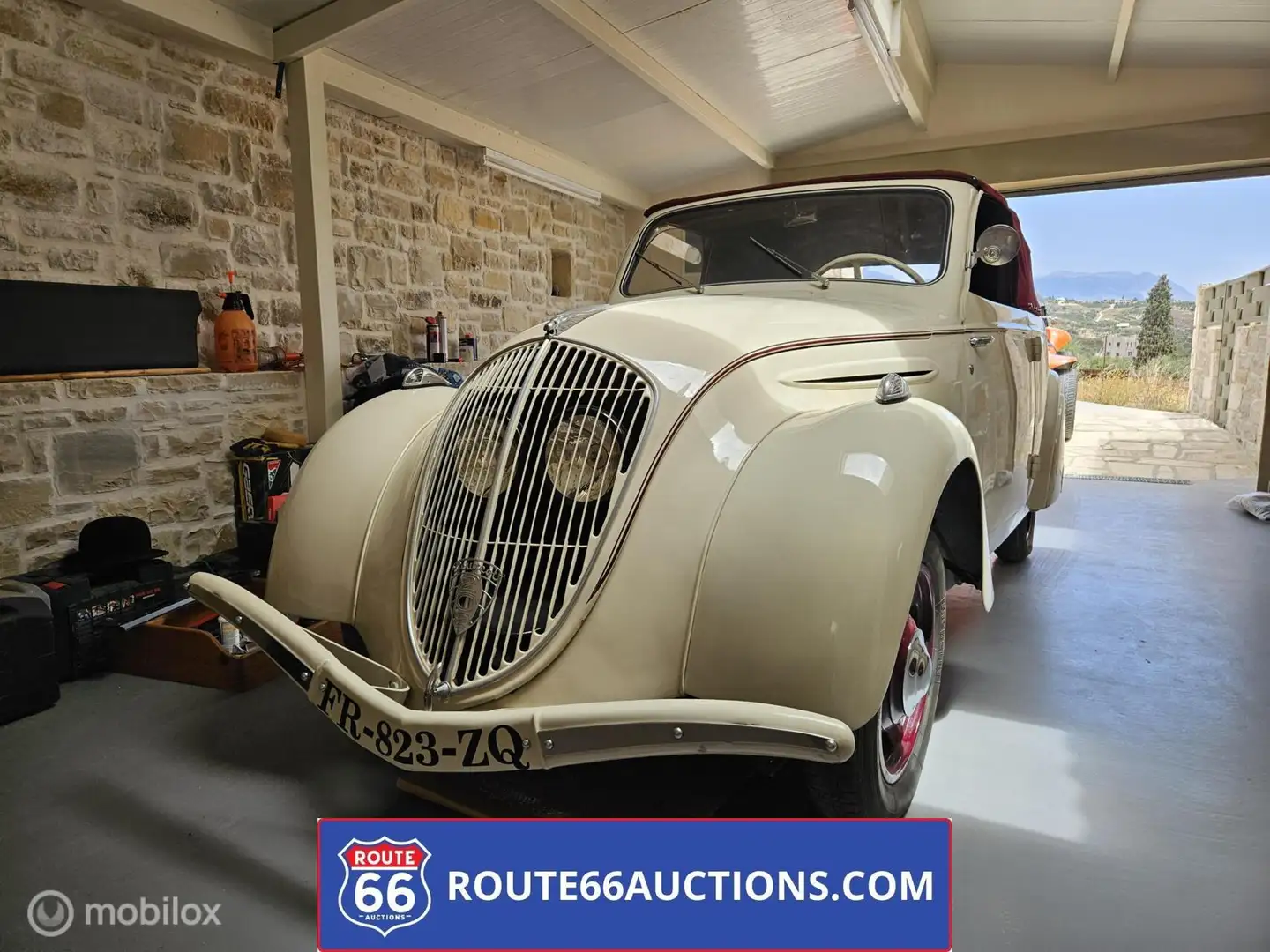 Peugeot 202 Cabriolet 1938 | Route 66 auctions Bílá - 2