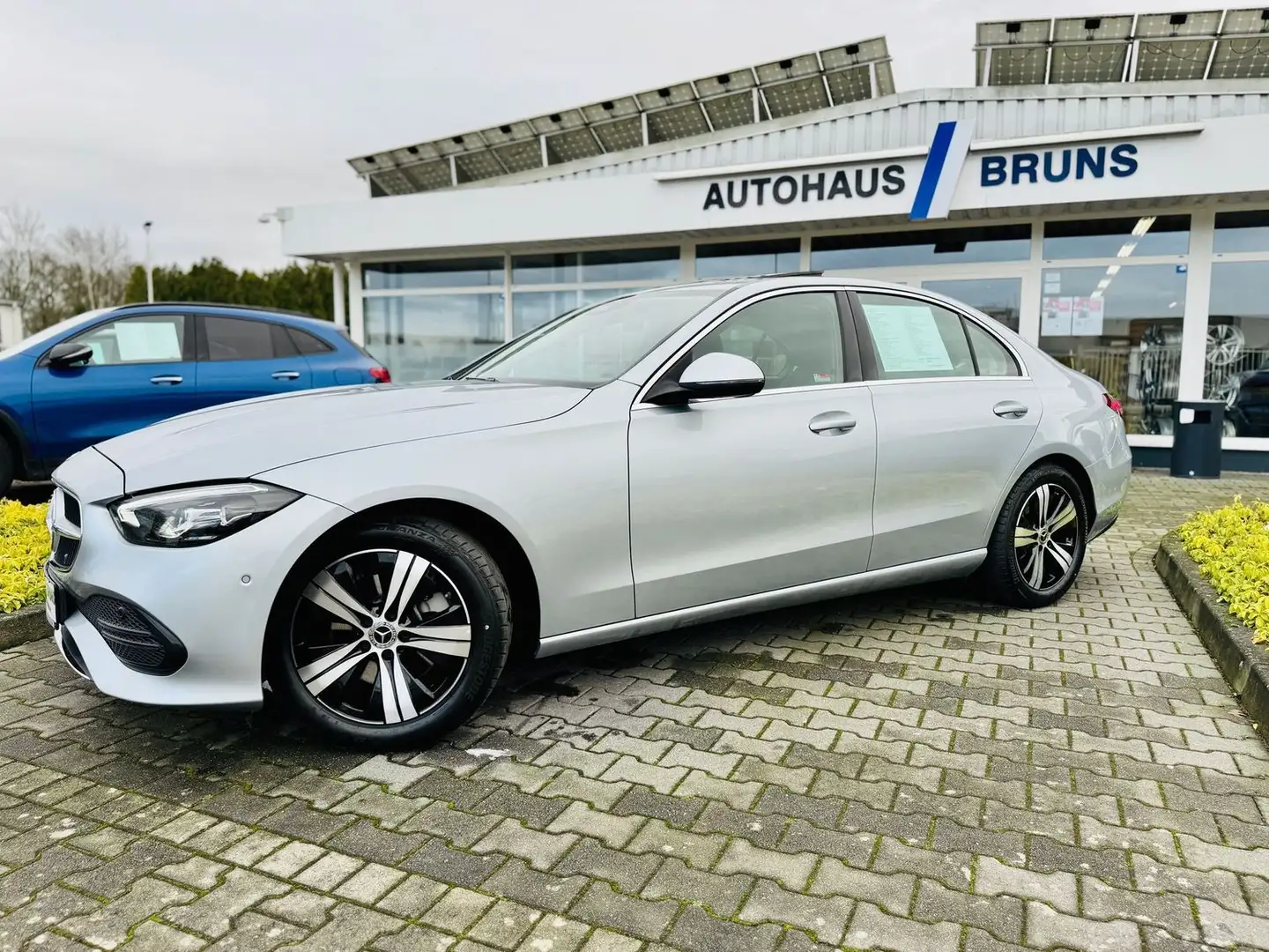 Mercedes-Benz C 220 d AVANTGARDE, BUSINESS, SHD, AHK, PTS, RFK, LED, Silber - 2