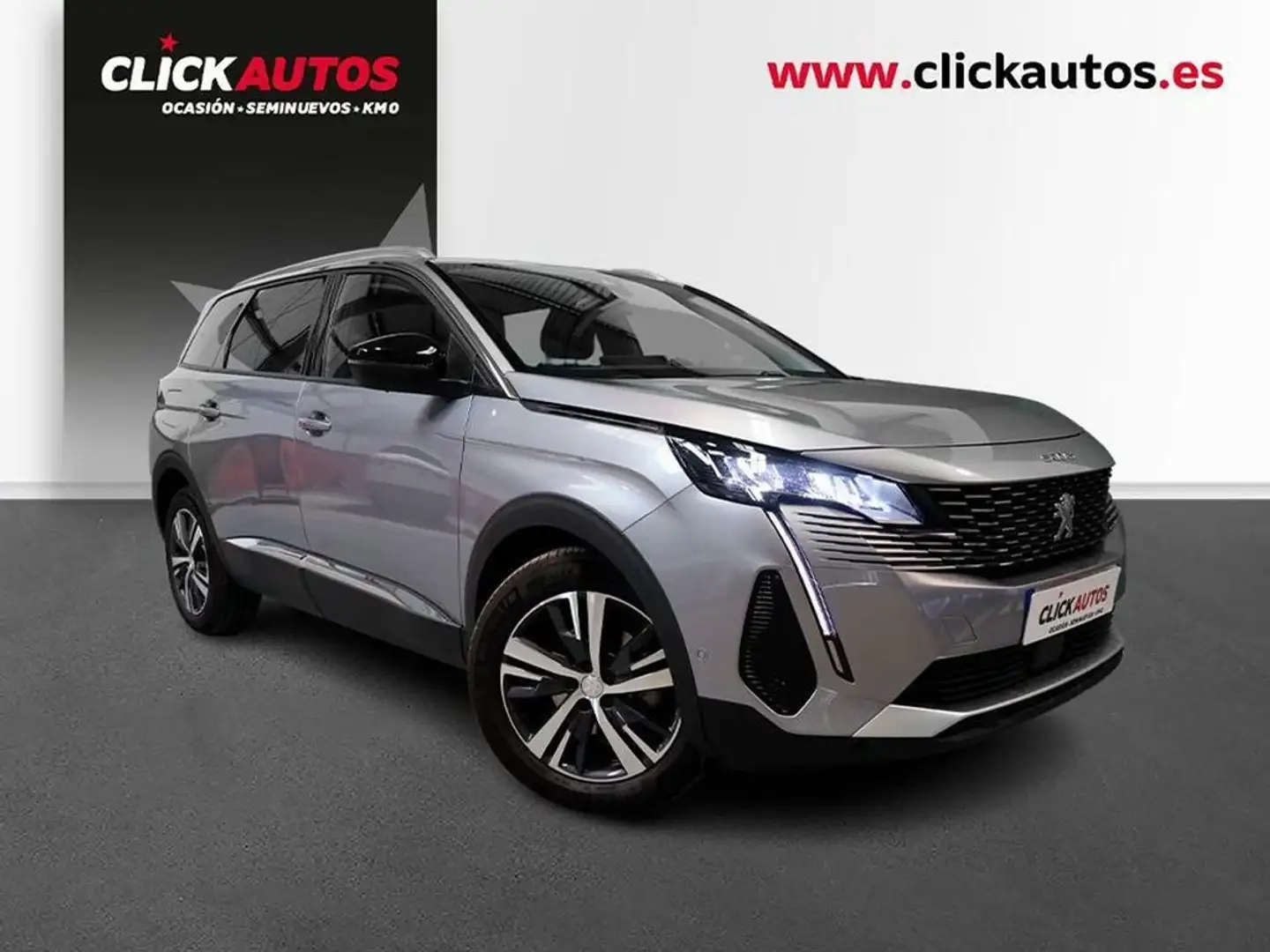 Peugeot 5008 1.2 Puretech 130CV Allure Pack 5+2 Gris - 2