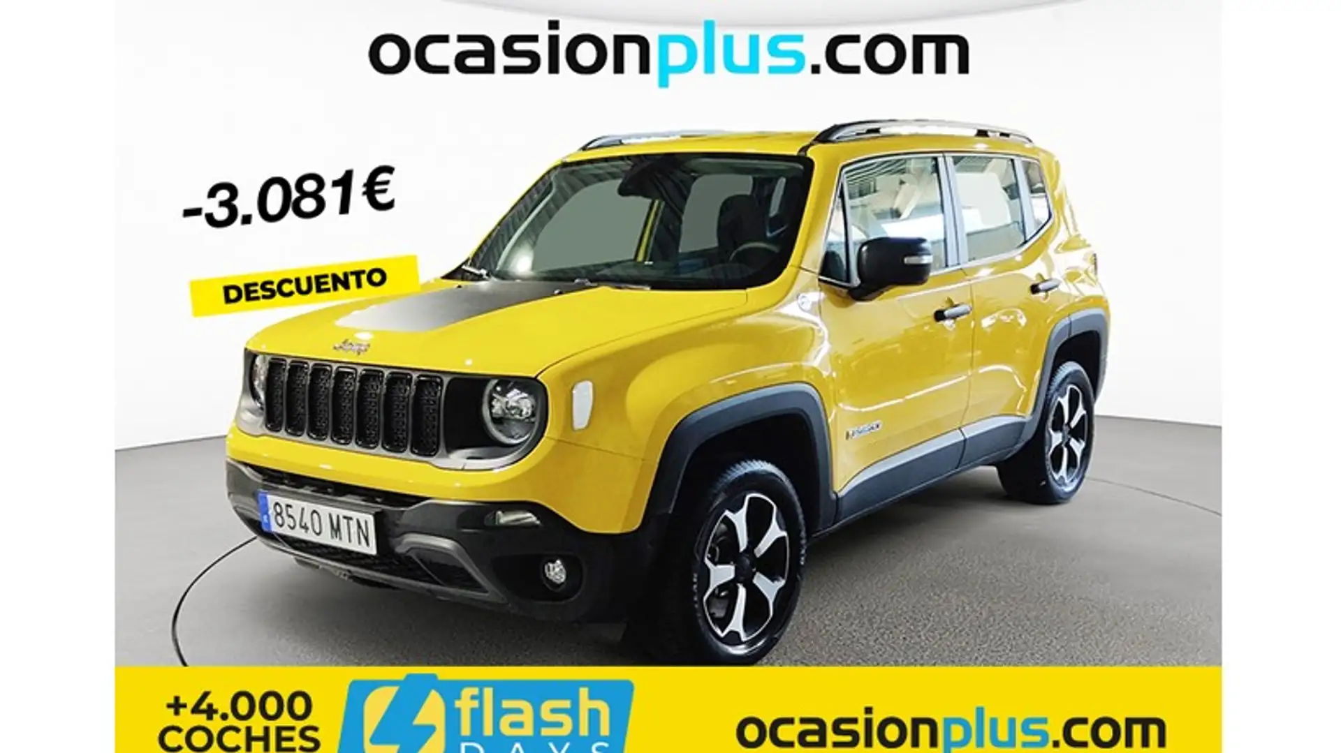 Jeep Renegade 1.3 PHEV Trailhawk 4x4 Aut. 240 Amarillo - 1