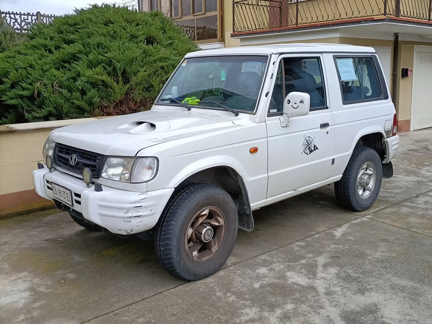 Hyundai Galloper Galloper 3p 2.5 tdi Comfort White - 1