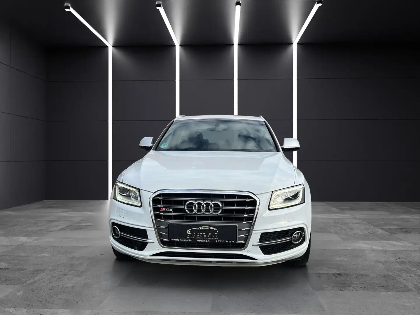 Audi SQ5 3.0 TDI competition quattro / ACC / S-LINE Weiß - 2
